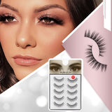 3D Mink Eyelashes for Women Makeup, Long Natural False Lashes Extensions