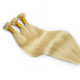 Virgin Human Hair Weft Extensions 100 Gram  Sew in Extensions invisible Bundles Straight Hair