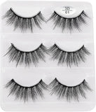 3D Mink Eyelashes Natural Makeup False Eyelashes