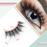 3D Mink Eyelashes Natural Makeup False Eyelashes