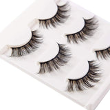 3D False Eyelashes Extensions 3 Pairs Long Mink Lashes