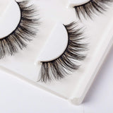 3D False Eyelashes Extensions 3 Pairs Long Mink Lashes