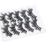 3D False Eyelashes Dramatic Long Lashes 18mm Fluffy Fake Eyelash