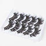 3D False Eyelashes Dramatic Long Lashes 18mm Fluffy Fake Eyelash