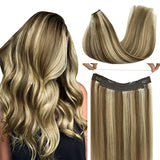 Pureleor Wire Hair Extensions 12 Inch-20 inch 70g  Wire Layered Straight Hair Extensions