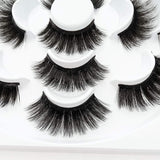 5D Mink False Eyelashes Dramatic Faux Lashes for Women Makeup