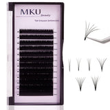 Eyelash Extensions 0.07 C Curl Volume Self Fanning Russian Lashes 2-20D Lashes Individual Lash Extensions