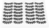 False Eyelashes 14 Pairs Thick Fluffy 3D Faux Mink Lashes