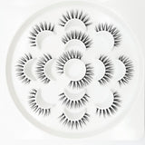 7 Pairs 3D-#14 Dramatic Flower Eyelashes - Pureleor Lashes