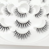 7 Pairs 3D-#14 Dramatic Flower Eyelashes - Pureleor Lashes