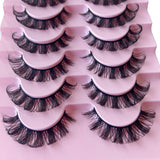 10 Pairs Russian Lashes Natural Short DH02