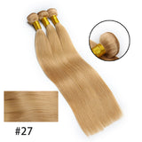 Human Hair Weft Extensions Sew In Hair Bundles Silky Straight virgin Skin Double Weft 2022 For Salon