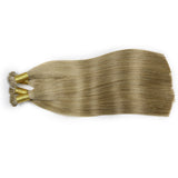 #8 Nano Tip Hair Extensions Real Virgin Human Hair Keratin Extensions #1 100 strands