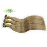 #8 utip keratin hair extensions Virgin Human Hair Natural Straight  Thick 10A Nail Tips Keratin Tipped 1G/1S Hot Fusion